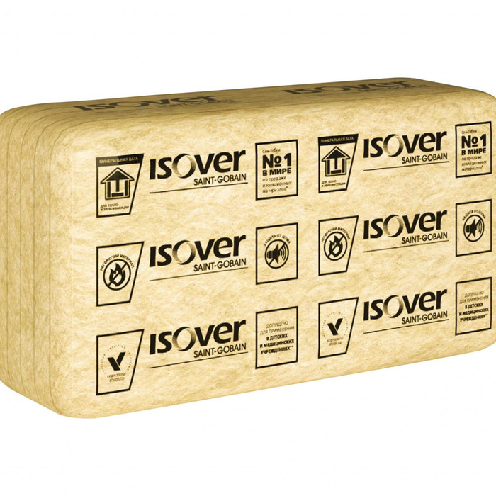 Утеплитель Isover Каркас-П32 50х610х1170